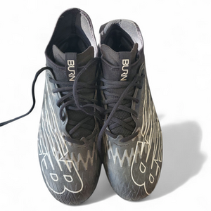 Used New Balance BURN LAX Cleats Mens Black Senior 8.5 11863-S000022752