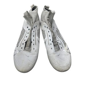 Used Nike VAPOR Adult FB Cleats White Senior 10.5 11863-S000022790