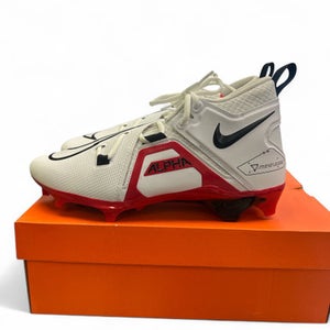 Used Nike ALPHA MENACE PRO 3 Adult FB Cleats White Senior 10.5 11863-S000022791