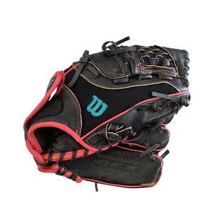 Used Wilson FLASH BB/SB Glove RH Throw Black 11 1/2" 11760-S000078458
