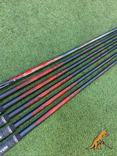 NS Pro Modus 3 Tour Black Iron Set Shafts 120g Stiff Flex Steel 5-PW