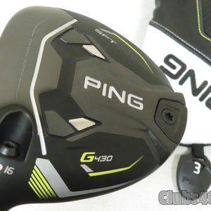 PING G430 SFT Fairway 16°  3 Wood Alta CB 65 Black SR-Flex +Cover LEFT LH  MINT