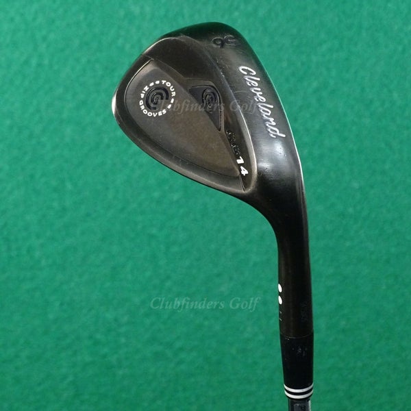Cleveland CG14 Black Pearl 56-14 56 SW Sand Wedge Factory Traction Steel Wedge