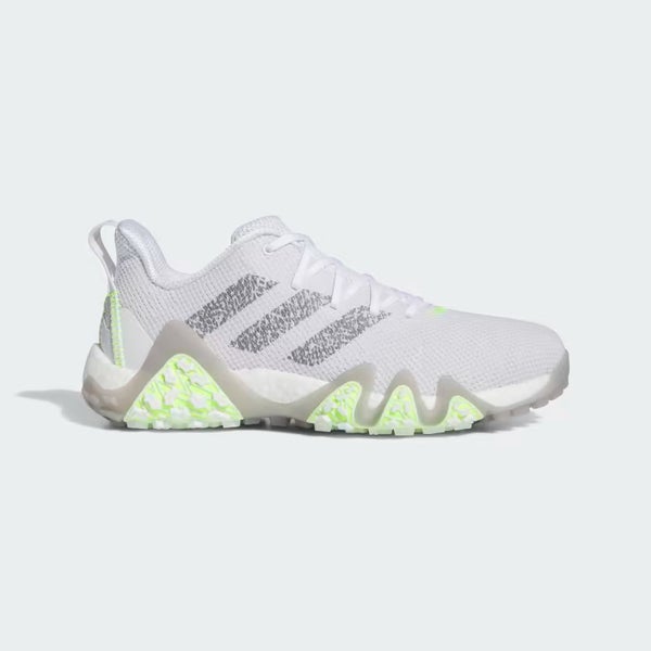 Adidas Codechaos 22 IF1041 Sneakers Men's 7.5 White Spikeless Golf Shoes RTN156