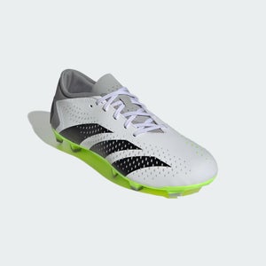 Adidas Predator Accuracy.3 FG GZ0014 Men's US 7 White Black Soccer Cleats RTN190