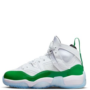 Jordan Jumpman Two Trey DQ8431-130 Kids 4.5Y White Green Basketball Shoes RTN165