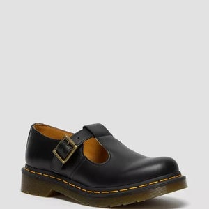 Dr. Martens Polley 14852001 Mary Jane Women's US 11 Black Leather Shoes RTN183