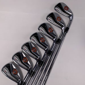 TaylorMade R11 Iron Set 4-PW KBS 90 Stiff Steel Mens RH