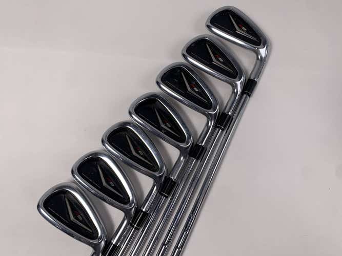 TaylorMade R9 Iron Set 4-PW KBS Tour 90 Regular Steel Mens RH