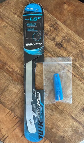 Bauer LS 2 Edge Replacement Blades, Junior Size 4