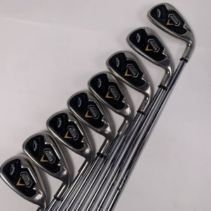 Callaway Fusion Iron Set 3-PW True Temper Dynamic Gold R300 Regular Steel RH