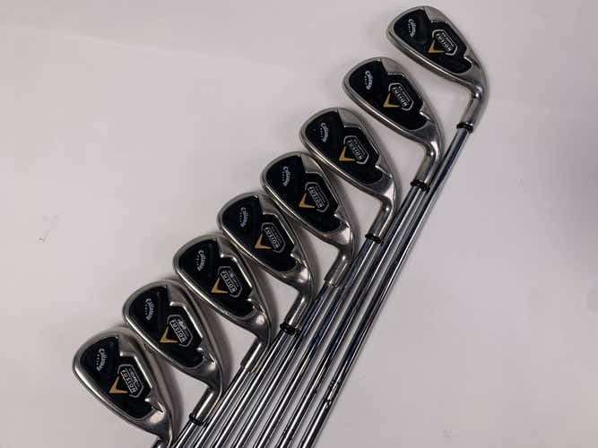 Callaway Fusion Iron Set 3-PW True Temper Dynamic Gold R300 Regular Steel RH
