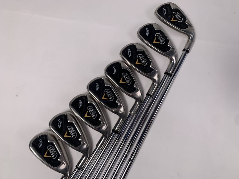 Callaway Fusion Iron Set 3-PW True Temper Dynamic Gold R300 Regular Steel RH