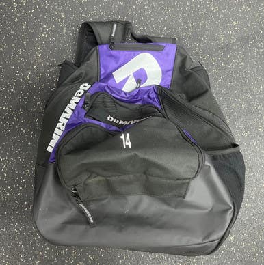 Used Demarini BACKPACK BB/SB Player Backpack Black 11497-S000150224