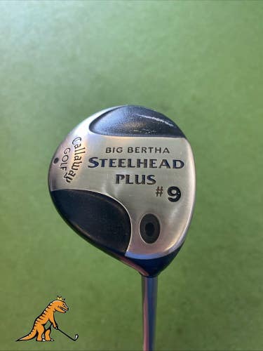 Used RH Callaway Big Bertha Steelhead Plus 9-Wood Steelhead Graphite Seniors