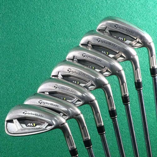 TaylorMade M1 2017 5-AW Iron Set TaylorMade KBS 90 Steel Regular