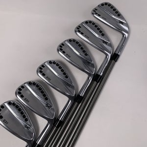 PXG 0311 Chrome Iron Set 6-PW+GW AeroTech SteelFiber i95 Regular Graphite RH
