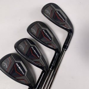 Callaway Big Bertha 2019 Iron Set 9-PW+AW+SW Recoil ESX 460 F2 Senior RH