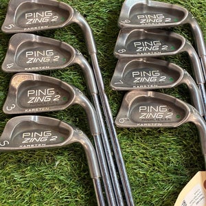 Men's Ping Zing 2 Green Dot Iron Set Right Handed (Used)
