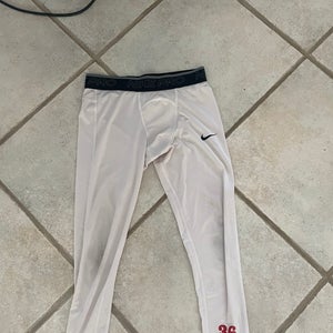 University of Tampa White Large Men's Nike Compression (Used)