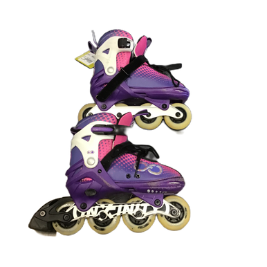 Used Infinity Junior Rec Fitness Skates Purple Adjustable 11730-S000065851