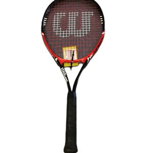 Used Wilson FUSION XL Adult Tennis Racquet Black 4 3/8" 11730-S000065888