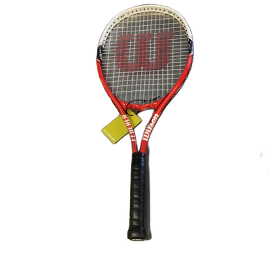 Used Wilson FEDERER Adult Tennis Racquet Red 4 3/8" 11730-S000065891
