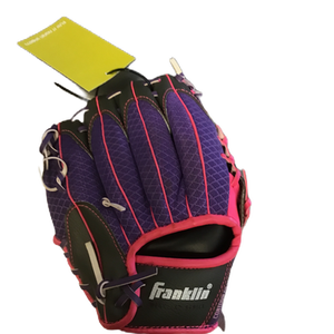 Used Franklin 22867 BB/SB Glove RH Throw Purple 9 1/2" 11730-S000065775