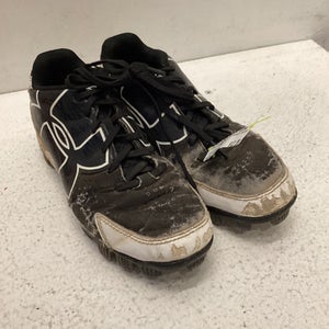 Used Under Armour ARMOUR BOUND BB/SB Cleats Black And White Junior 02.5 11443-S000195825
