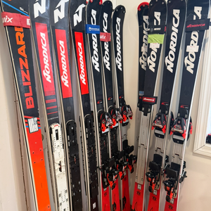 Nordica Dobermann WC SL Skis 165cm With Aluminum Plate