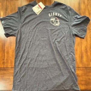 New York Giants Nike Blue Graphic T-Shirt Adult Large NWT