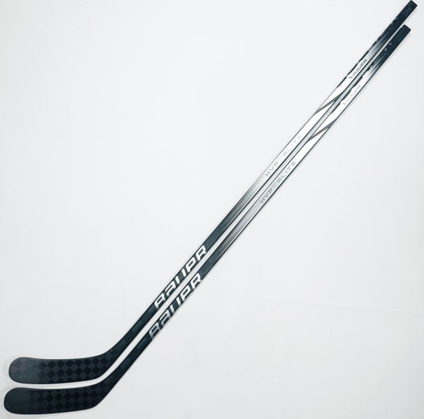 New 2 Pack Custom Silver Bauer Vapor Hyperlite 2 Hockey Stick-RH-77 Flex-P92-Tactile Corner