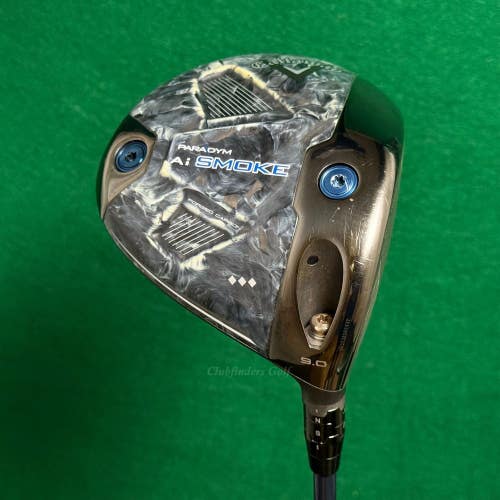 Callaway Paradym Ai Smoke TD 9 Driver Project X Denali 60g 6.0 Stiff W/Hc