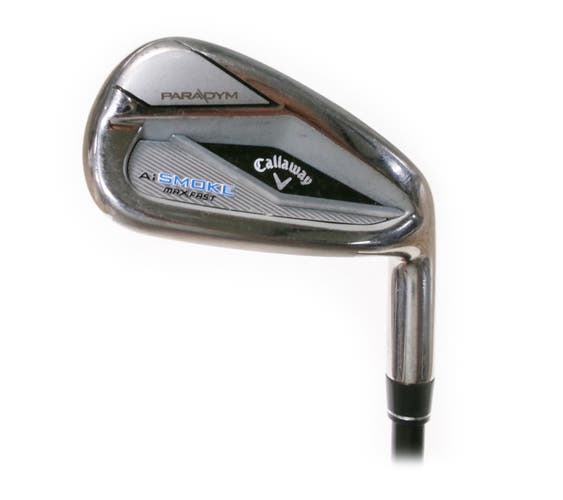 Callaway Paradym Ai Smoke Max Fast 7 Iron Graphite Tensei Blue 40 R2 Senior Flex