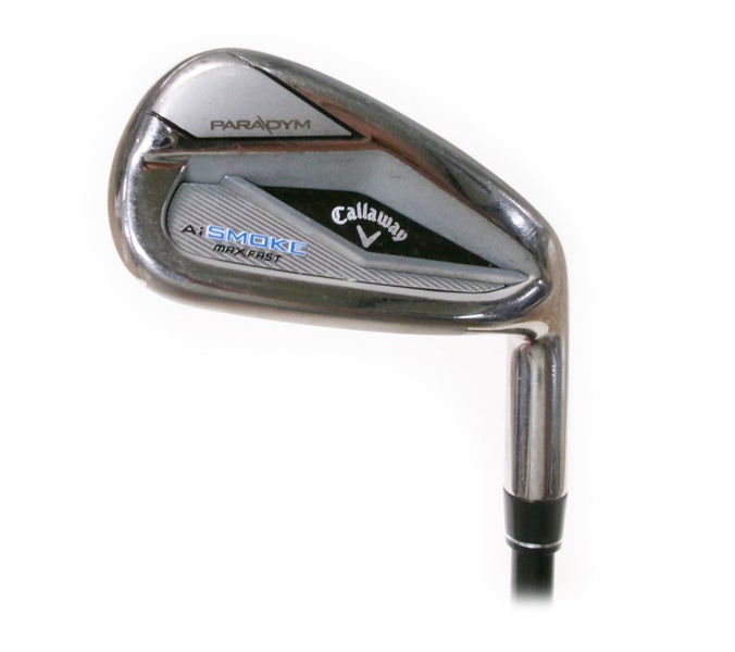 Callaway Paradym Ai Smoke Max Fast 7 Iron Graphite Tensei Blue 40 R2 Senior Flex