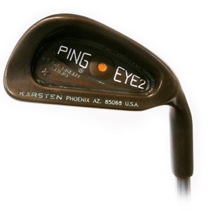 Ping Eye 2 + BeCu Single 4 Iron Orange Dot Steel Ping Microtaper Stiff Flex