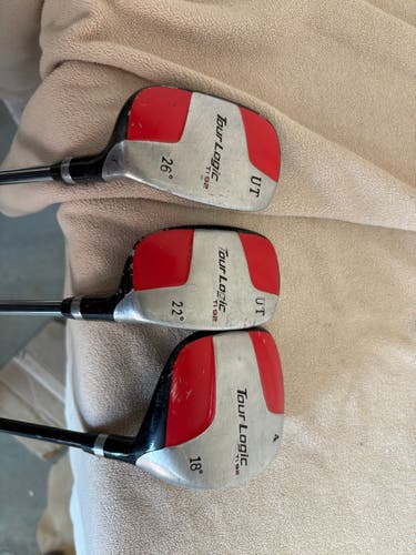 Men's Tour Logic TI92 Right Handed Clubs (Full Set) Regular Flex (Used)