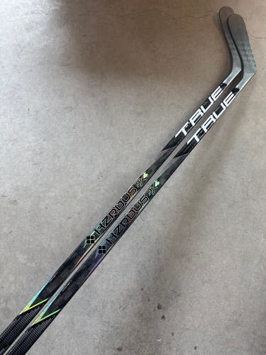 2 PACK 80 Flex P29 SMOKE DRESSED HZRDUS 9x4 Senior True Left Hand Hockey Stick Pro Stock (New) NHL