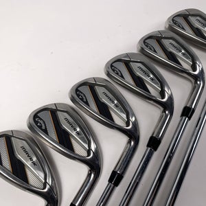 Callaway Mavrik Iron Set 5-AW True Temper Elevate VSS Regular Steel RH-No PW