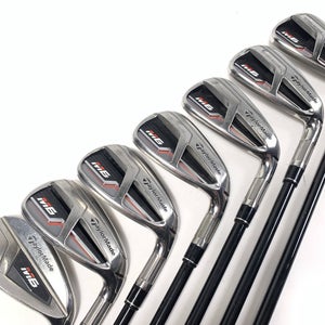 TaylorMade M6 Iron Set 5-PW+AW Fujikura Atmos 6R Regular Graphite Mens RH