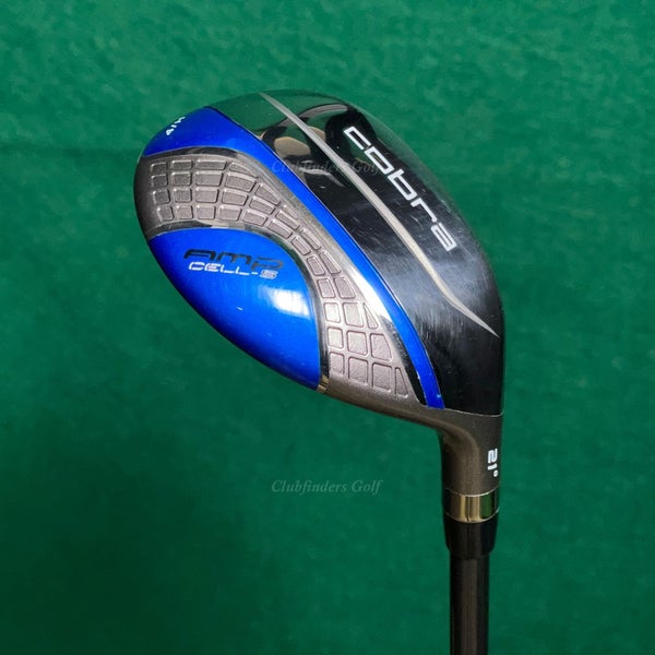 Cobra Golf AMP Cell-S Blue 21 4 Hybrid Factory 53g Graphite Seniors