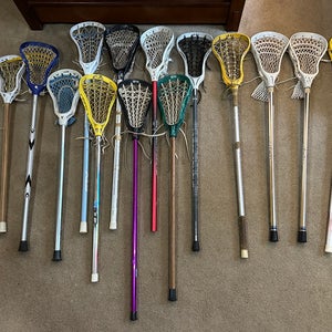 Take All 15 Sticks (Crooked Arrows wooden shaft, Gait and more) message if interested