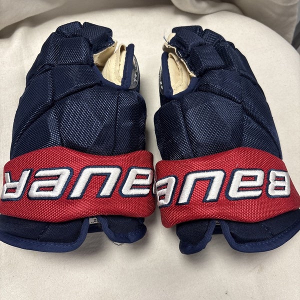 Junior Size 12 Inch Bauer Vapor Pro Ice Hockey Player Gloves