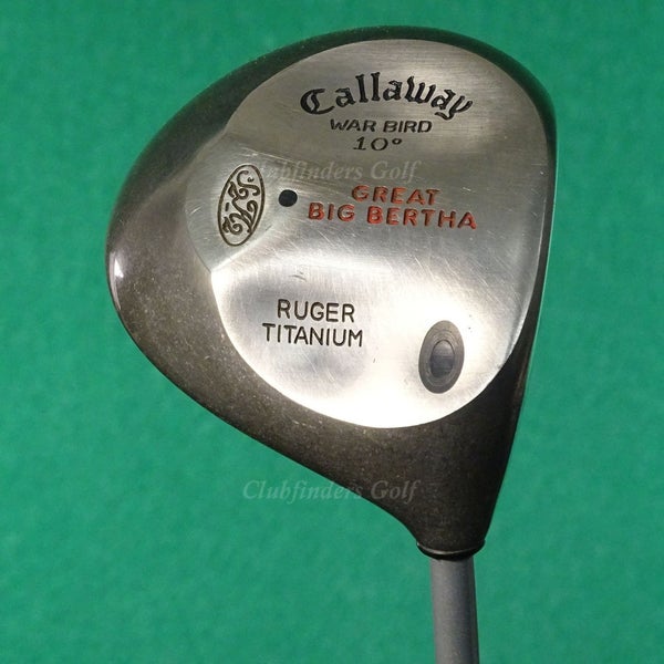 Callaway Great Big Bertha Warbird Ruger Titanium 10 Driver Graphite Regular