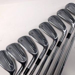 TaylorMade P790 2019 Iron Set 4-PW+AW KBS Tour Regular Steel Mens RH