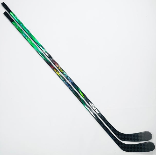 New 2 Pack Custom Green Bauer Nexus Tracer (2N Pro XL Build) Hockey Stick-LH-82 Flex-P92-Grip
