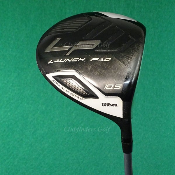 Wilson Staff Launch Pad Draw Bias 10.5 Driver Fujikura Graphite Seniors *READ*