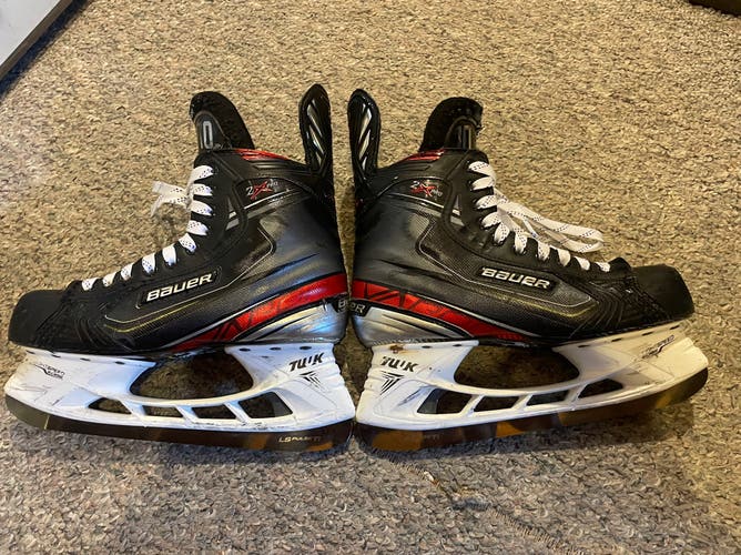 Bauer Vapor 2x Pro Skates Size 8.5 Pro Stock Mosoca Used