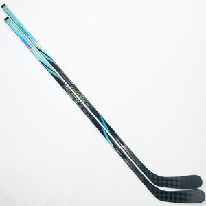 New 2 Pack Custom Teal Bauer Nexus Tracer Hockey Stick-LH-60 Flex-P92-Gloss Grip