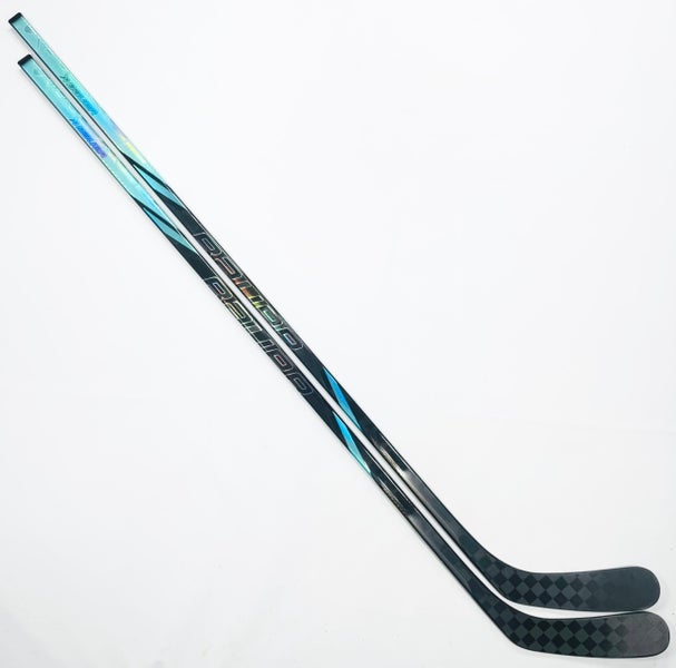 New 2 Pack Custom Teal Bauer Nexus Tracer Hockey Stick-LH-60 Flex-P92-Gloss Grip